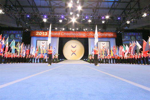 ICU World Cheerleading Chamionship Opening Ceremony