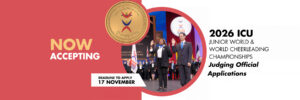 2026 ICU Junior World & World Cheerleading Championships Judging Official Application